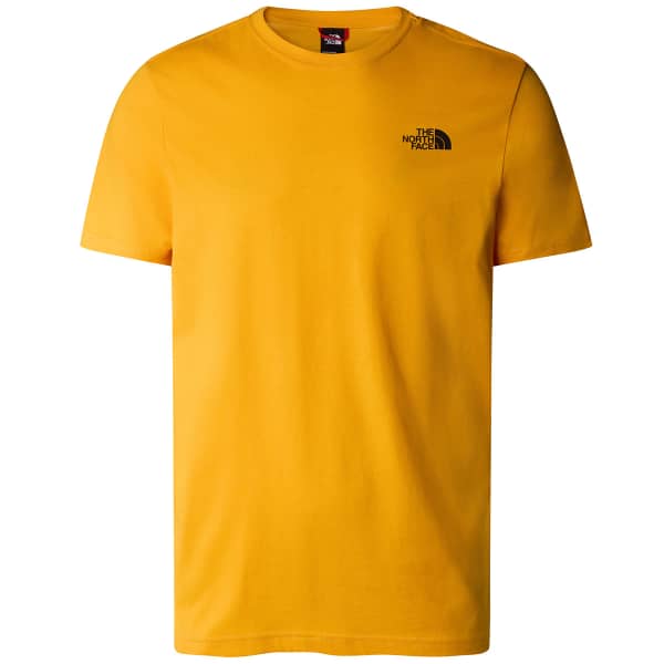 THE NORTH FACE M S S RED BOX TEE SUMMIT GOLD T shirt