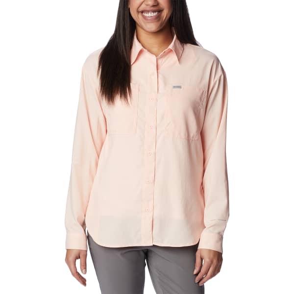 COLUMBIA-SILVER RIDGE UTILITY™ LONG SLEEVE SHIRT PEACH BLOSSOM