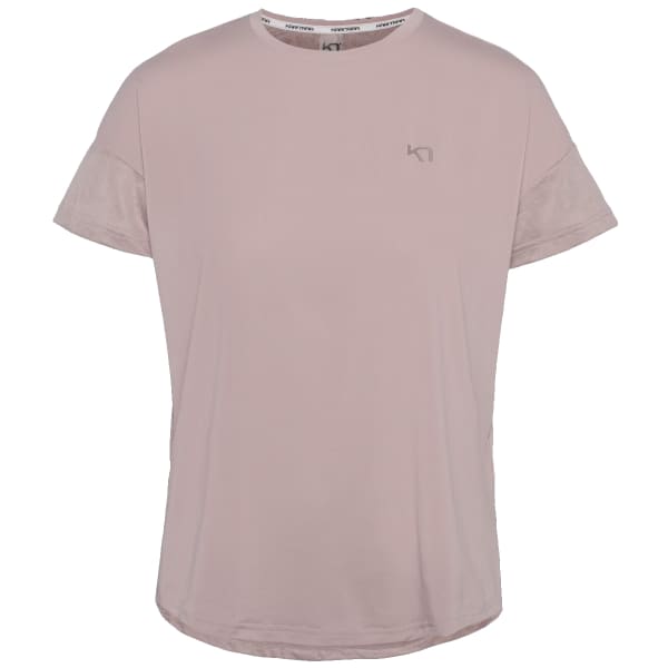 KARI TRAA VILDE AIR TEE LIGHT DUSTY PINK 24