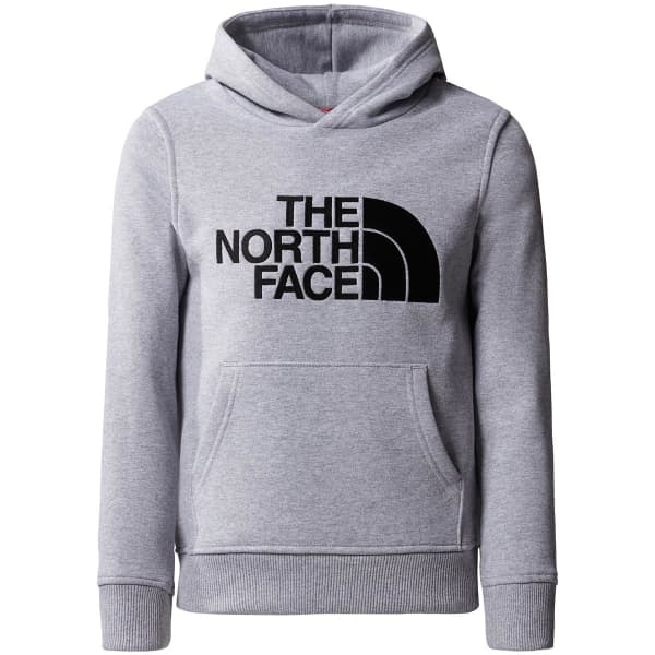 North face drew peak hoodie grey hotsell