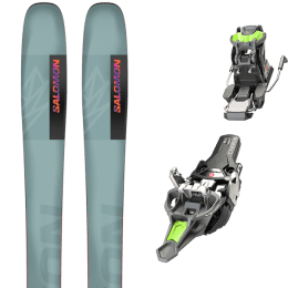 SALOMON QST 98 REEF WATER FLAME ORANGE ROYAL PURPLE 2024 DYNAFIT SPEED TURN BLUE 2024 12 sur Ekosport