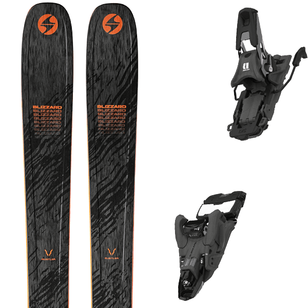 BLIZZARD RUSTLER 10 BLACK 2024 + ARMADA SHIFT MNC 13 110MM 2023