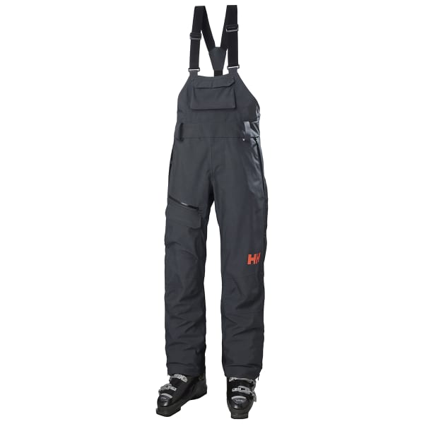 HELLY HANSEN W POWDERQUEEN BIB PANT SLATE Ski trousers