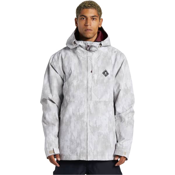 DC SHOES-BASIS PRINT SNOW JKT SAND STONE - Giacca snowboard