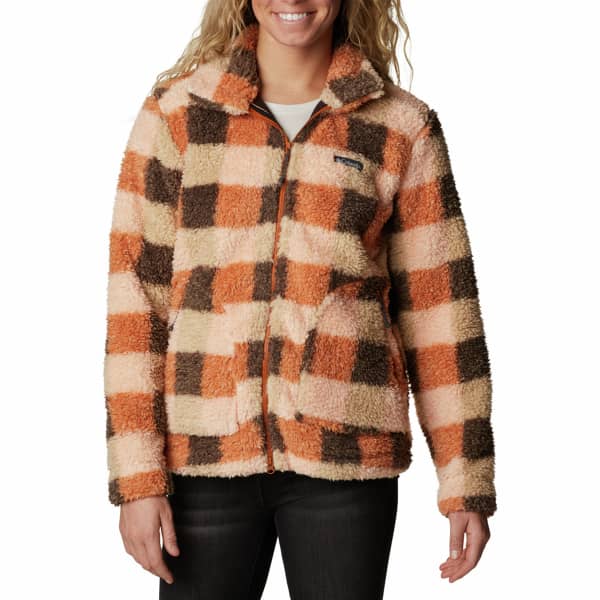 Copper pile fleece jacket Woman