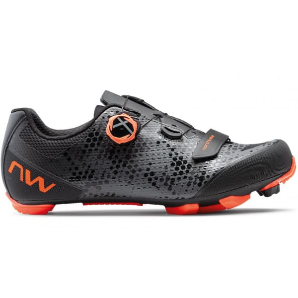 NORTHWAVE RAZER 2 ANTHRA ORANGE ANTHRACITE ORANGE Clipless mountain bike shoe