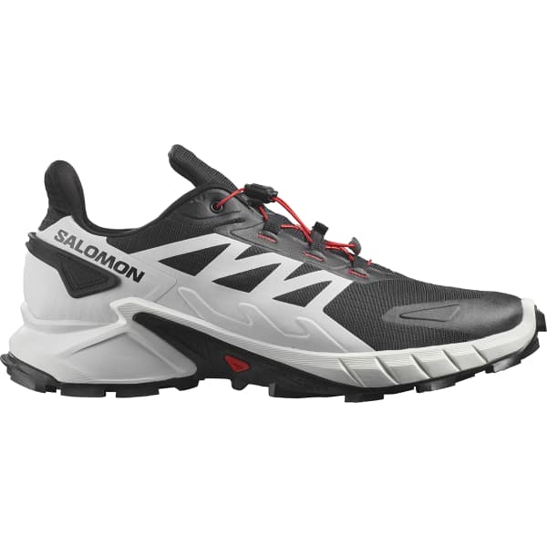 Salomon red on sale shoes