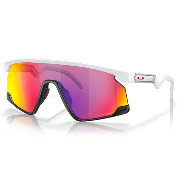BXTR Metal Prizm Violet Lenses, Matte Clear Frame Sunglasses