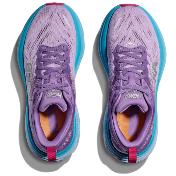 HOKA ONE ONE-BONDI 8 W CHALK VIOLET/PASTEL LILAC - Running shoe
