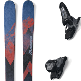 Pack ski NORDICA NORDICA ENFORCER 100 BLUE RED + MARKER JESTER 16 ID BLACK/GRAY - Ekosport