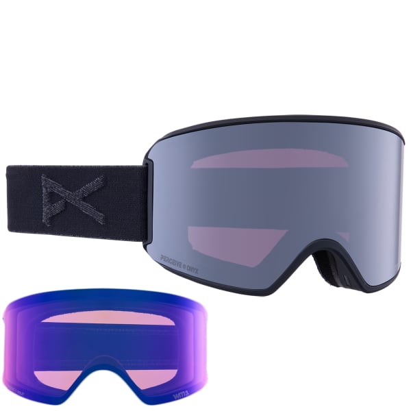 ANON-WM3 MFI W/SPR SMOKE/PRCV SUN ONYX - Ski goggles