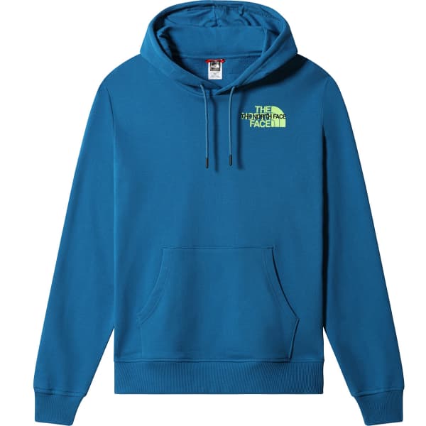 THE NORTH FACE M GRAPHIC LIGHT HOODIE BANFF BLUE 23