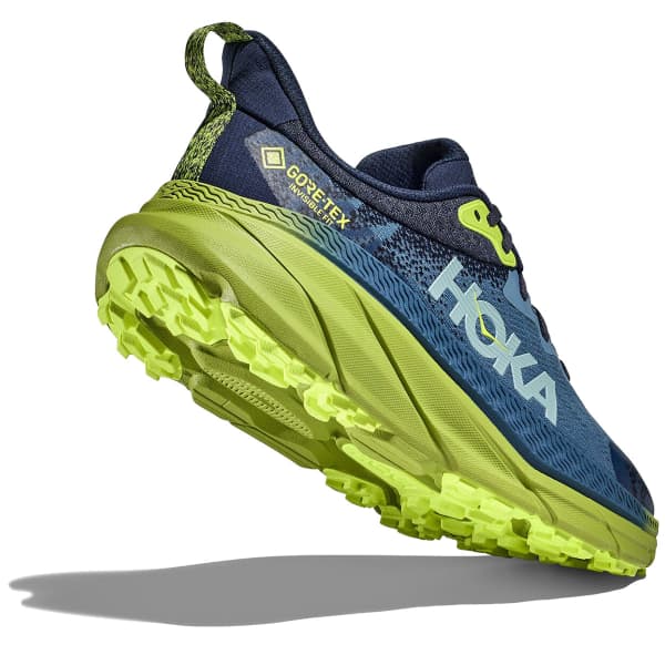 HOKA ONE ONE-CHALLENGER GORE-TEX OUTER SPACE/DARK CITRON Trail