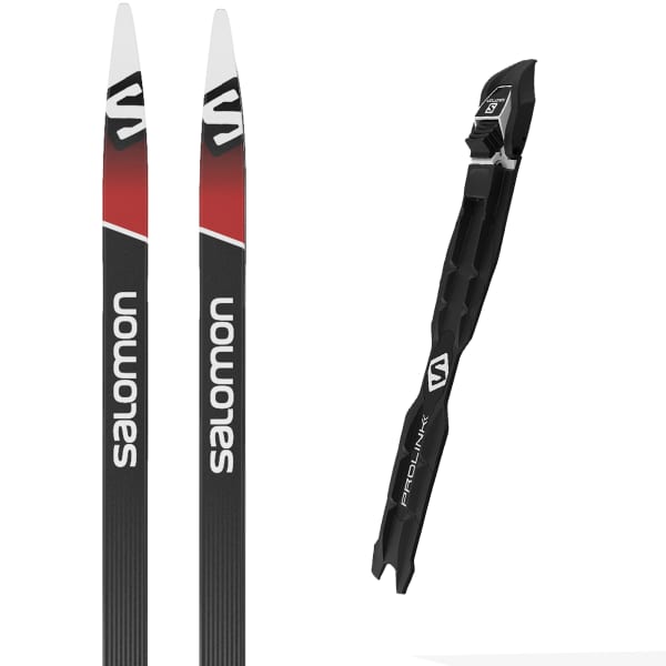 SALOMON-AERO 7 E-SKIN + PROLINK ACCESS CLASSIC Unicolore - Cross-country  ski set