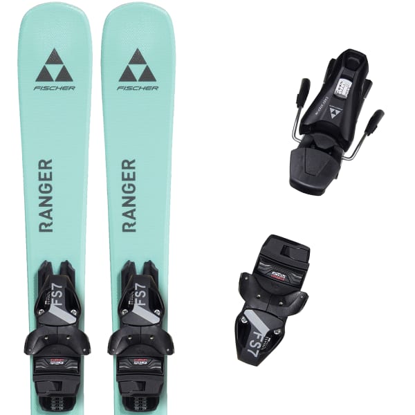 FISCHER RANGER JR (130-150) JRS + FJ7 CA JRS Unicolore - Pack ski