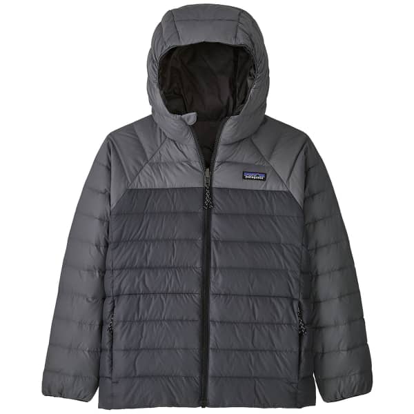 PATAGONIA K S REVERSIBLE DOWN SWEATER HOODY INK BLACK Ski down
