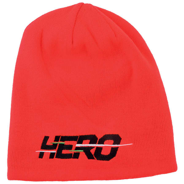 ROSSIGNOL HERO REVERSE NEON RED - Ski beanie