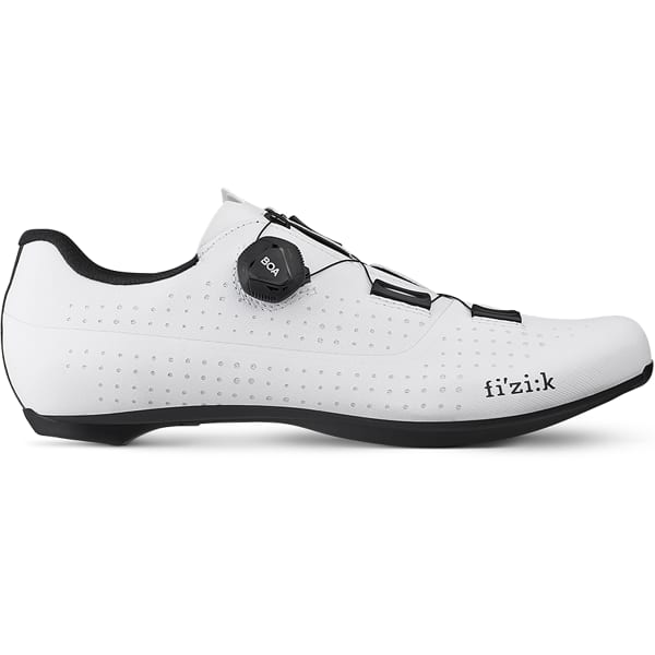 FIZIK-TEMPO R4 OVERCURVE WHITE BLACK - Road cycling shoe