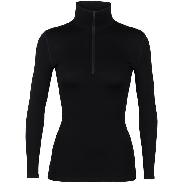 ICEBREAKER 260 TECH L/S HALF ZIP | BLACK