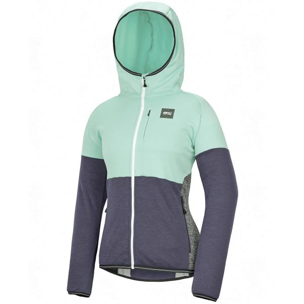 Mint green shop fleece jacket
