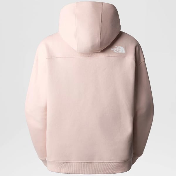 Light pink north face hoodie discount