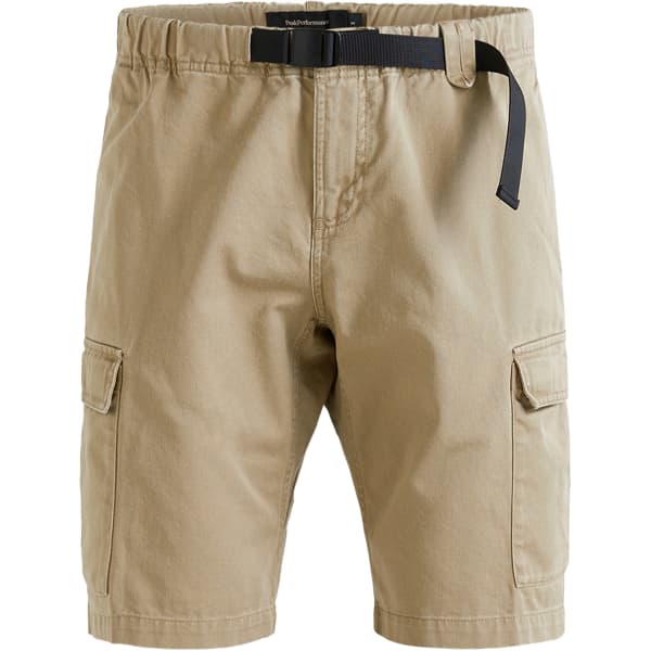 PEAK PERFORMANCE M COTTON CARGO SHORTS TRUE BEIGE Hiking shorts