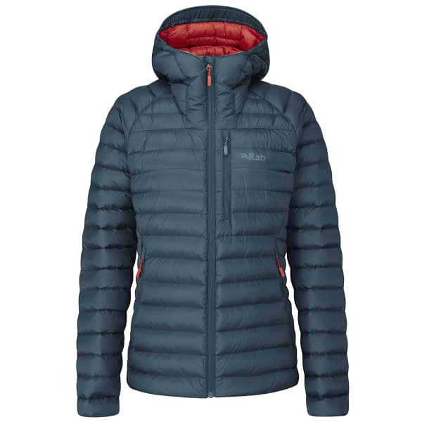 RAB MICROLIGHT ALPINE JKT W ORION BLUE Hiking down jacket