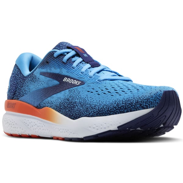 BROOKS-GHOST 16 BONNIE BLUE/BLUE RIBBON/ORANGE - Running shoe BROOKS-GHOST 16 BONNIE BLUE/BLUE RIBBON/ORANGE - Running shoe