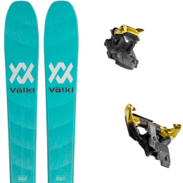 Pack ski VOLKL VOLKL RISE 84 W TEAL + DYNAFIT TLT SPEEDFIT 10 ALU YELLOW/BLACK - Ekosport