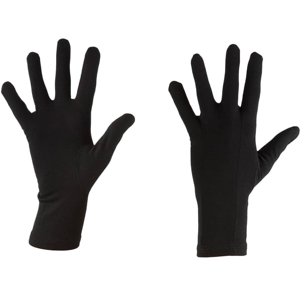 ICEBREAKER OASIS GLOVE LINERS BLACK Cross country ski glove