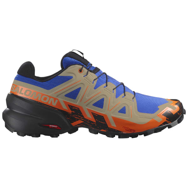 SALOMON-SPEEDCROSS 6 LAPIS BLUE/BLACK/SCARLET IBIS - Trail running shoes