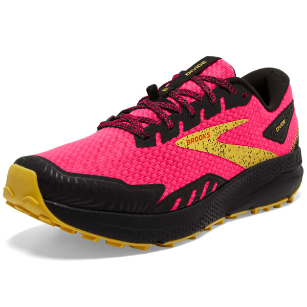 BROOKS DIVIDE W DIVA PINK/BLACK/LEMON CHROME 24