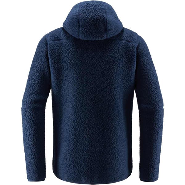HAGLOFS PILE HOOD MEN TARN BLUE Fleece jacket