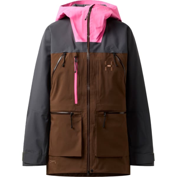 HAGLÖFS HAGLOFS VASSI GTX PRO II JACKET W LANTANA PINK/OAK BROWN