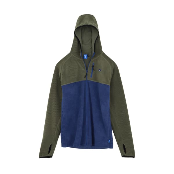 LAGOPED-PHANTOM HOODIE KAKI - Ski touring ski fleece jacket