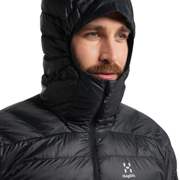 HAGLÖFS-L.I.M DOWN HOOD MEN TRUE BLACK - Ski touring ski HAGLÖFS-L.I.M DOWN HOOD MEN TRUE BLACK - Ski touring ski