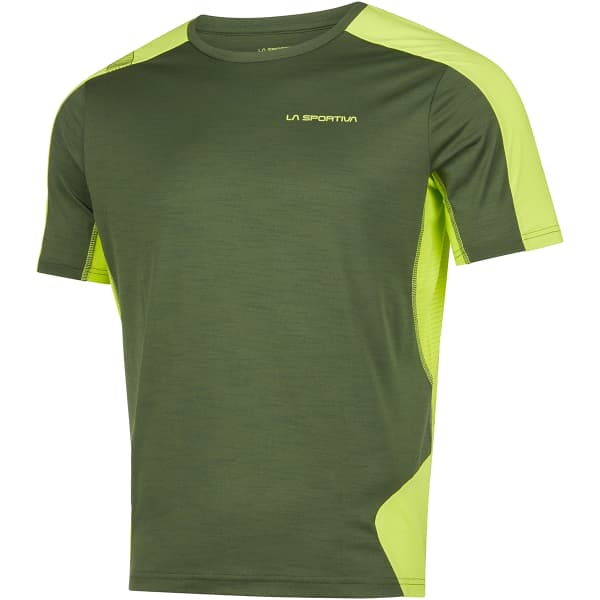 LA SPORTIVA COMPASS T SHIRT M FOREST LIME PUNCH Maglia trekking