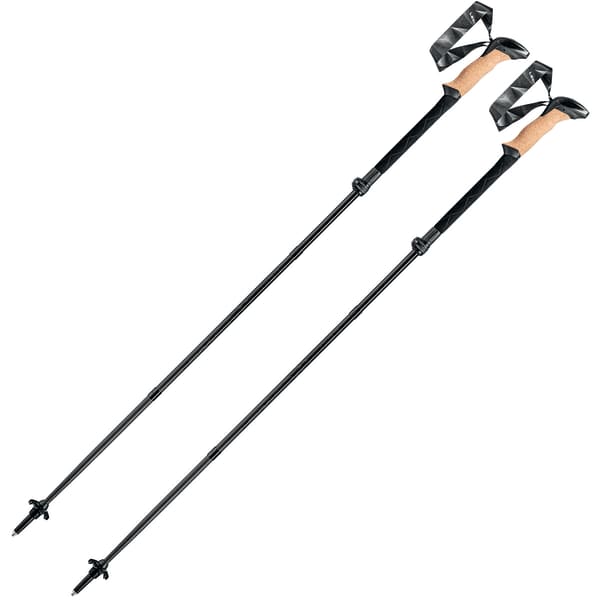 LEKI BLACK SERIES FX CARBON CARBON BLACK Hiking pole