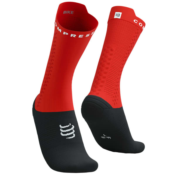Red cycling socks new arrivals