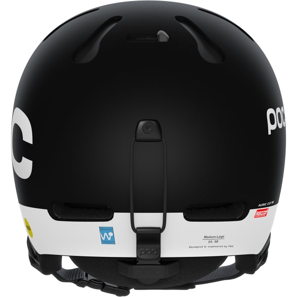 NEW - Poc Auric Cut BC Spin Snowboard Helmet, Hydrogen White
