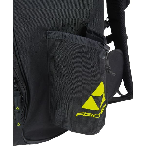 FISCHER BACKPACK RACE 55L BLACK/NEON YELLOW - Ski boot bag