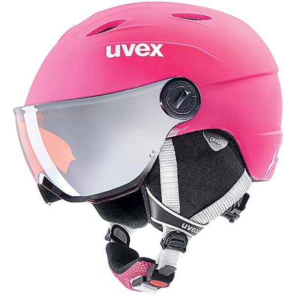 Kids ski helmet with visor online