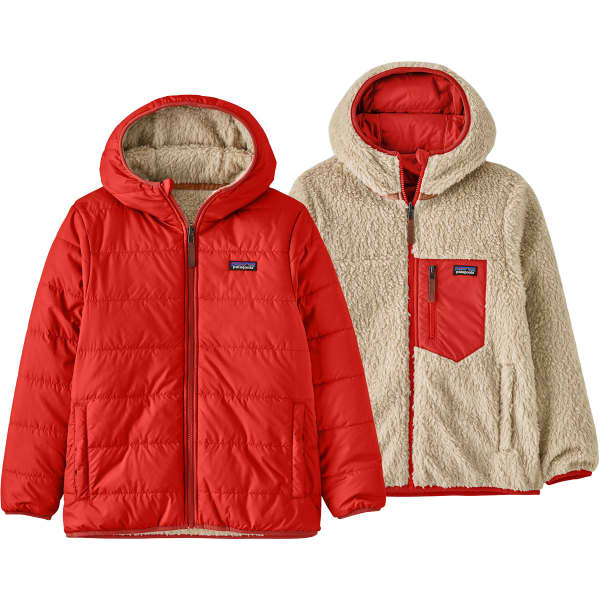 PATAGONIA K'S REVERSIBLE READY FREDDY HOODY AMANITA RED - Jacket