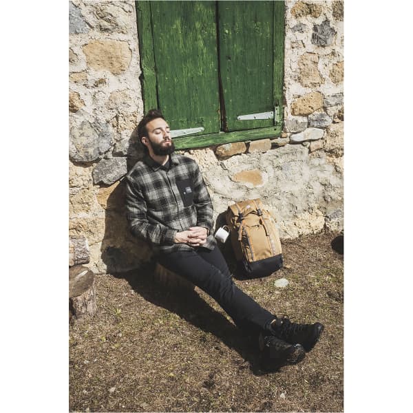 Camicia Lafuma Arkhale Warm Uomo - Collo Alto, Maniche Lunghe, Tessuto Caldo E Morbido - Foto 3