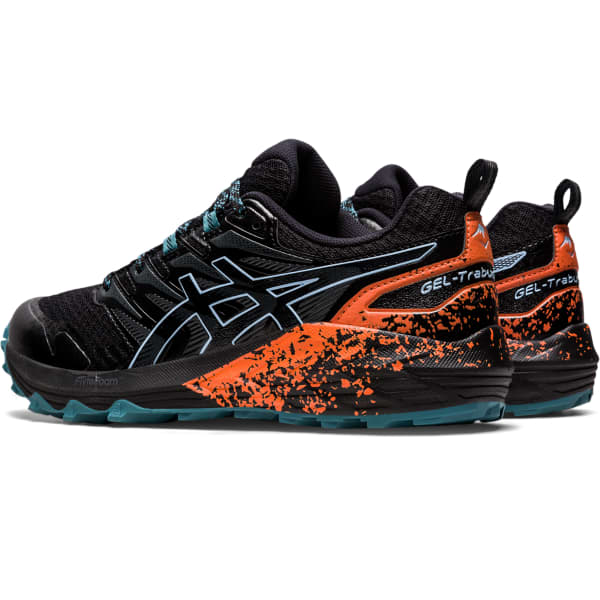 [Asics] GEL-TRABUCO TERRA ☆送料込☆ ASICS-GEL TRABUCO TERRA W BLACK/SOFT SKY - Trail running shoes