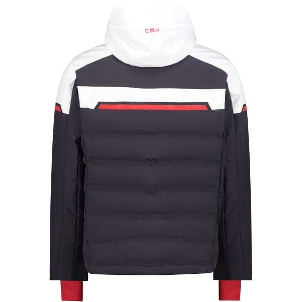 Man jacket top zip hood