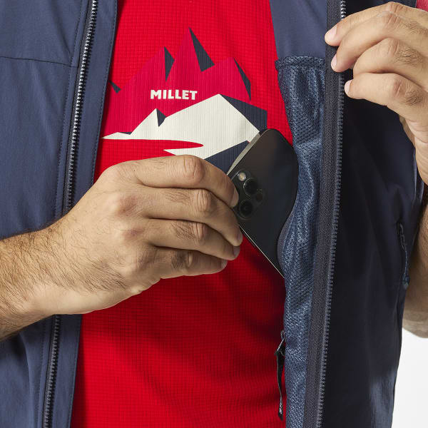 MILLET-FUSION XCS VEST M SAPHIR - Softshell hiking jacket MILLET-FUSION XCS VEST M SAPHIR - Softshell hiking jacket