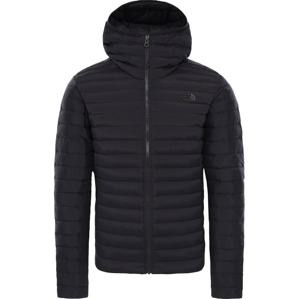 North face men's stretch hooded down jacket clearance