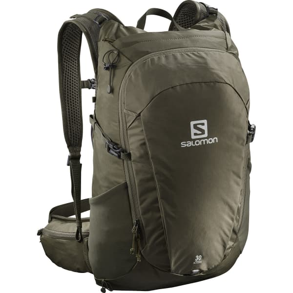 Mochila Salomon Trailblazer 20L Martini Olive Night/Ebon