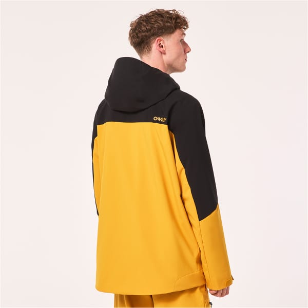 OAKLEY-TNP TBT SHELL JACKET AMBER YELLOW/BLACKOUT - Ski jacket